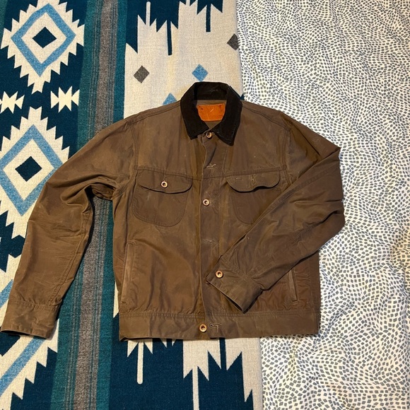 Taylor Stitch Other - Taylor Stitch Long Haul Trucker M Waxed Oak